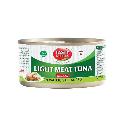 LIGHT MEAT TUNA CHUNKS IN SALT WATER